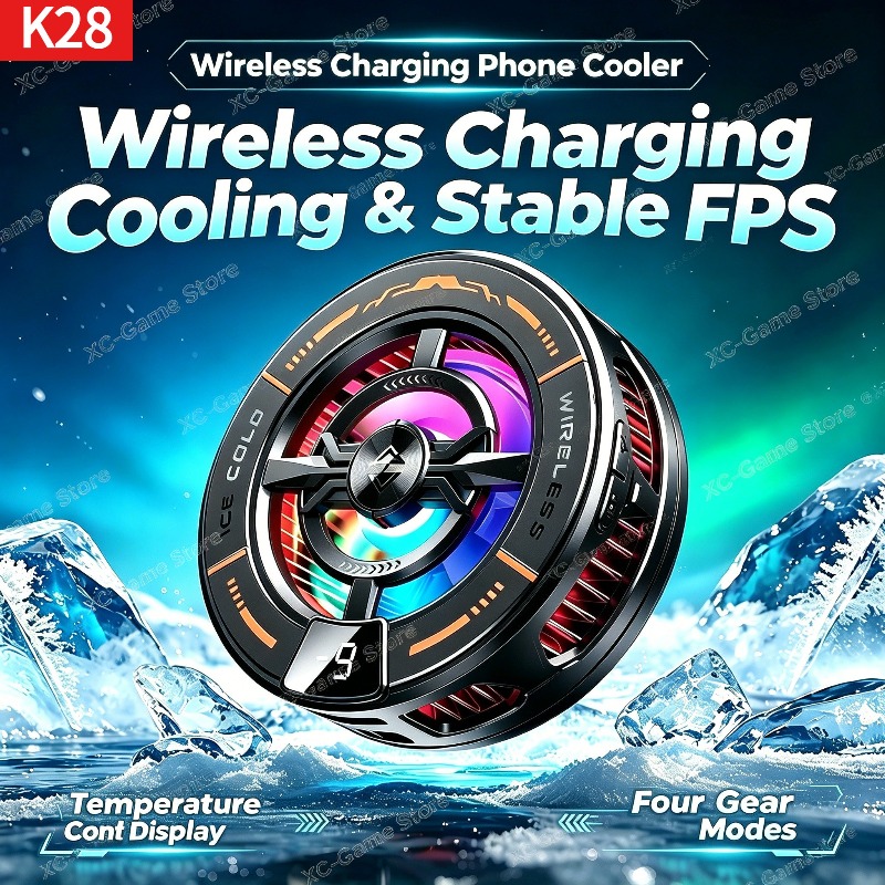 Gaming Accessories For Phone - Магнитный полупроводниковый охладитель для телефона K28
