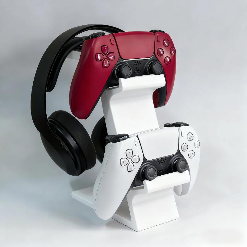 Gaming Accessories Organizer - Подставка для контроллера 3-в-1 и держатель
