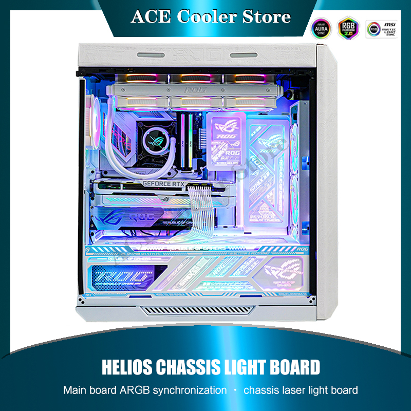 Gaming Accessories Rgb - RGB зеркальный корпус для ПК, задняя