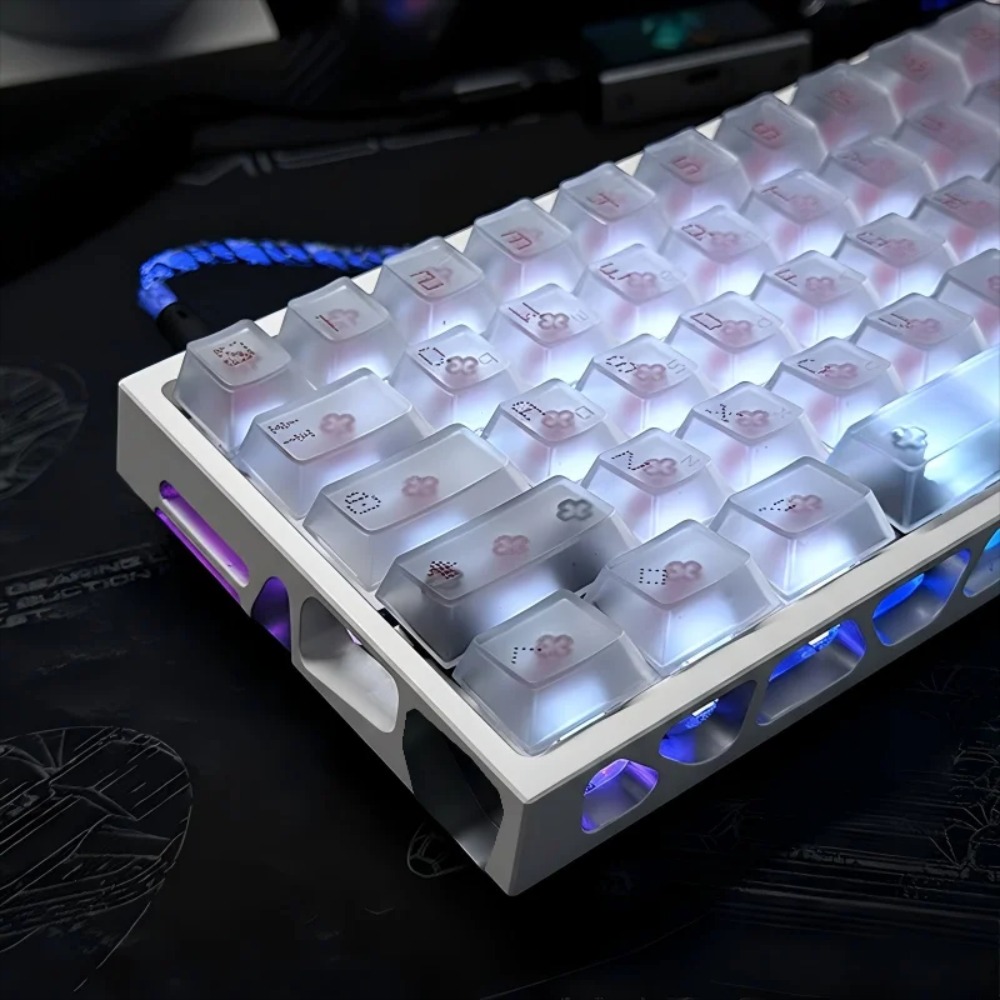 Gaming Accessories Rgb - Магнитная клавиатура Everglide AE64 Pro с
