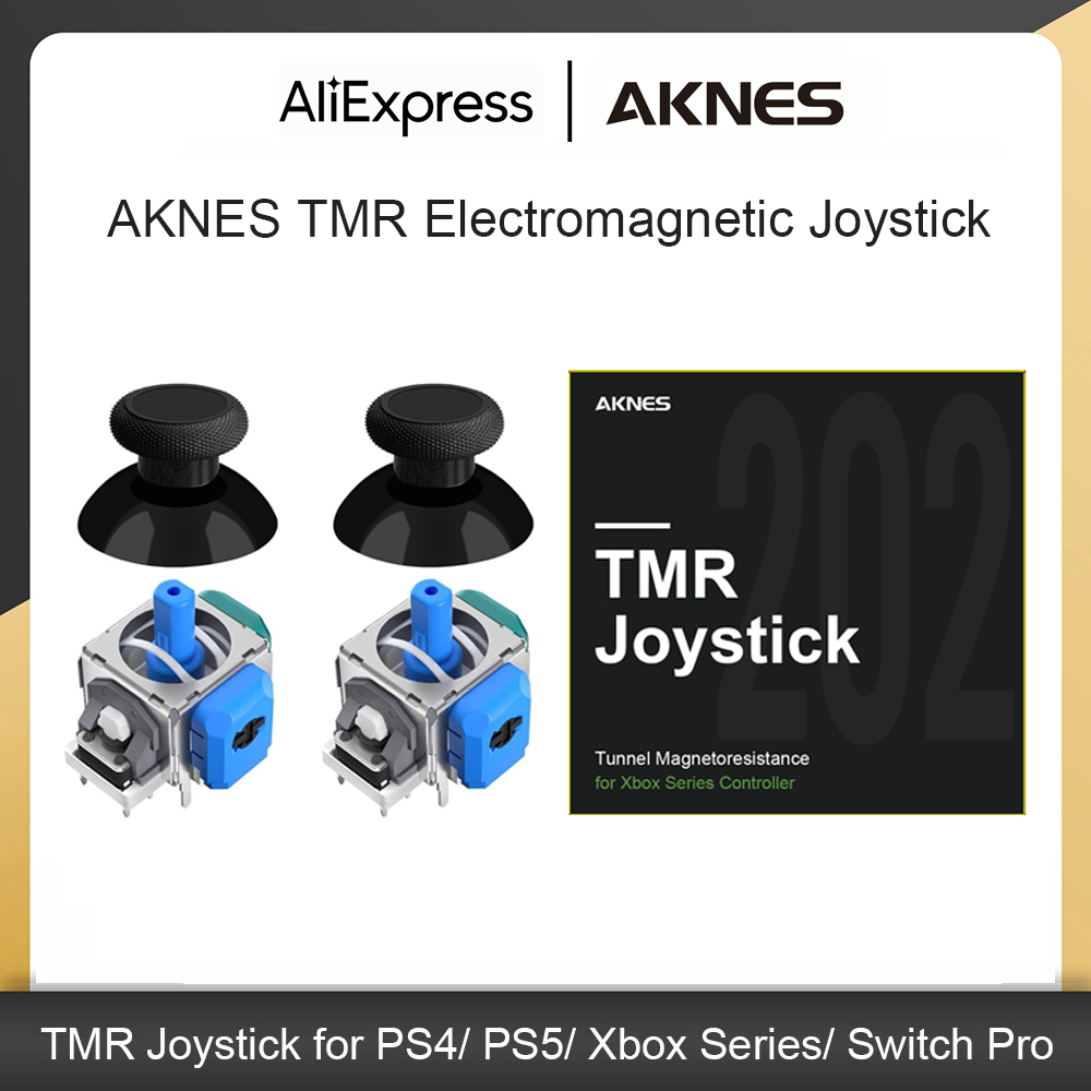 Gaming Setup Accessories Xbox - AKNES×HALLPI TMR Электромагнитный джойстик без дрейфа