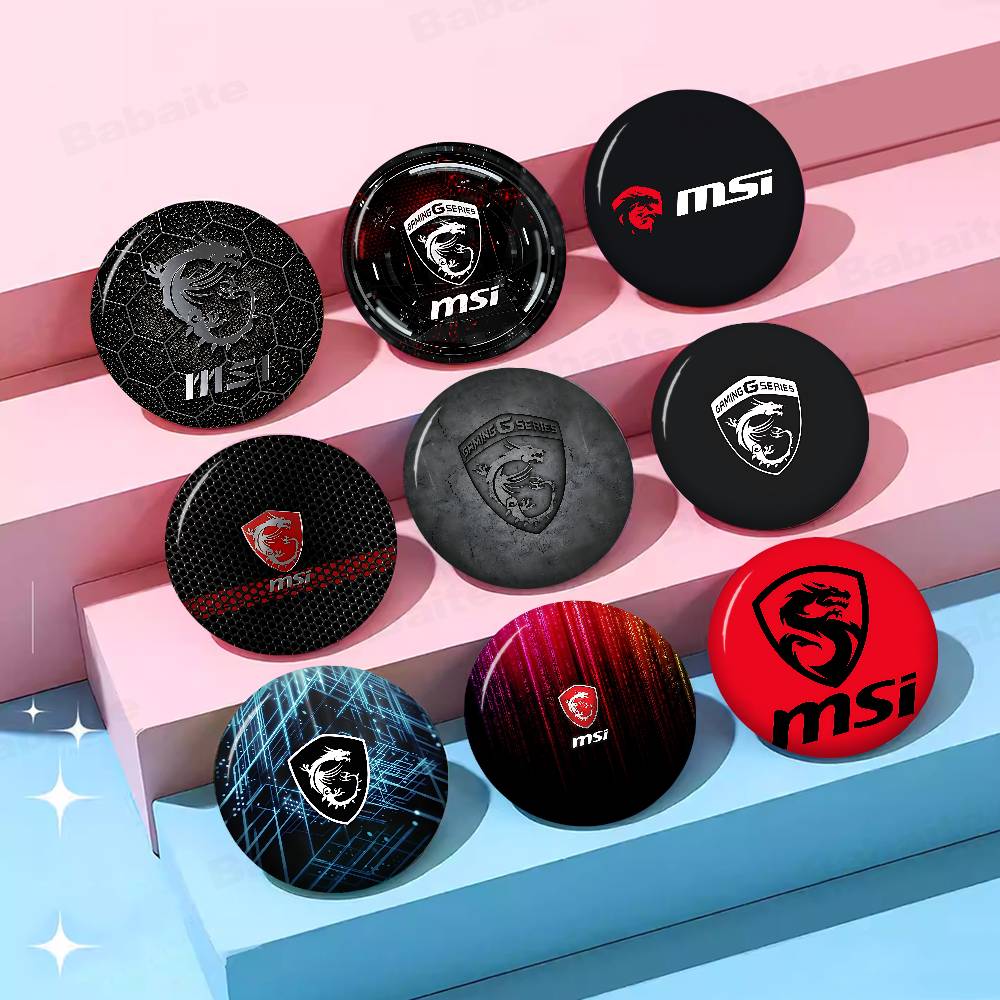 Gaming Accessories Logo - Забавная брошь-значок с логотипом MSI Dragon
