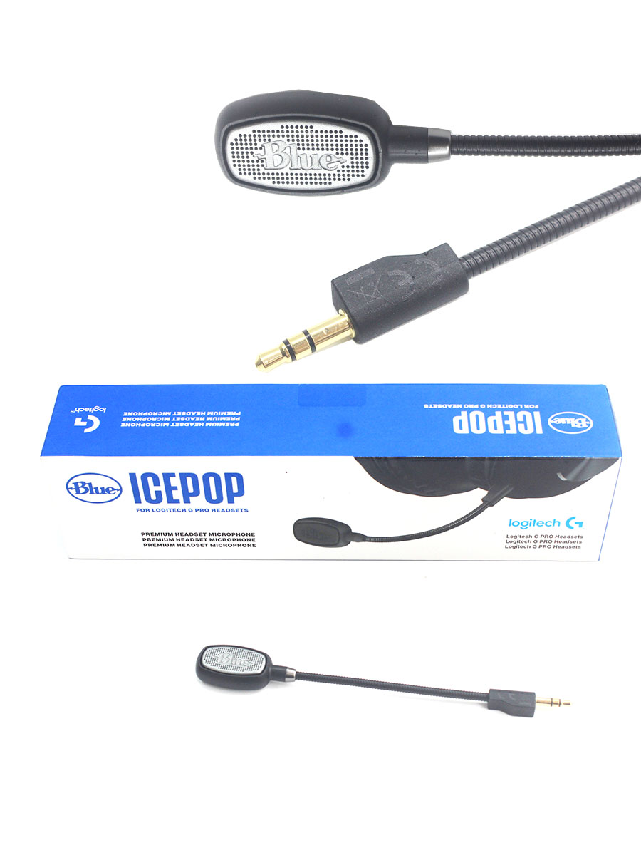 Gaming Accessories Logitech - Синяя конденсаторная микрофонная капсула Icepop для