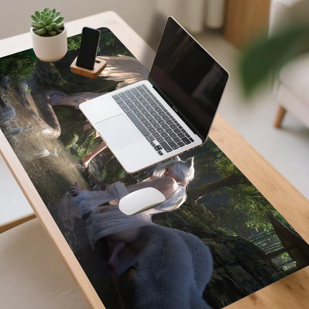 Игровой коврик Forest girl, уд – обзор и цена Gaming Accessories For Pc Setup