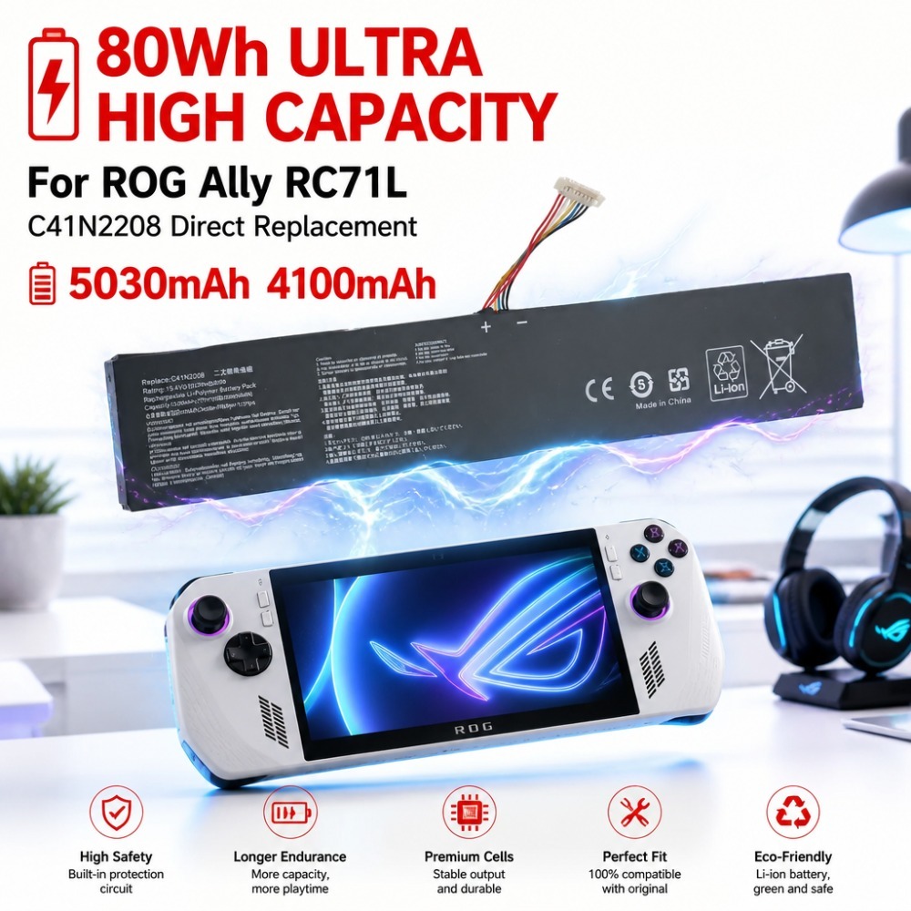 Аккумулятор 80Wh 5030mAh 4100m – обзор и цена Gaming Accessories Asus