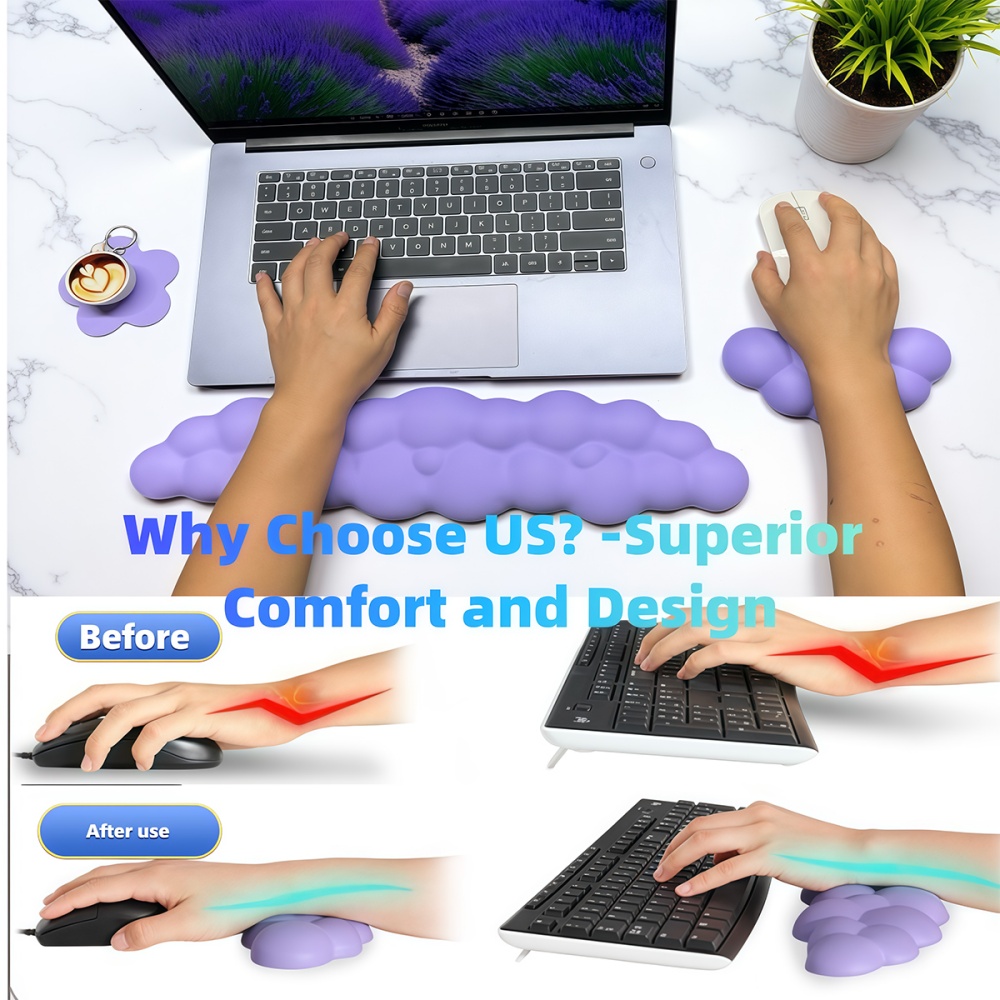 Набор из 4 эргономичных коврик – обзор и цена Wrist Rest Ergonomic
