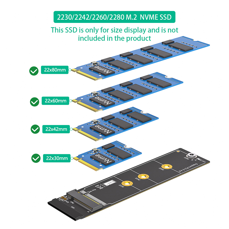 Удлинительный кабель M.2 NVME  – обзор и цена Pcie Extension Cable