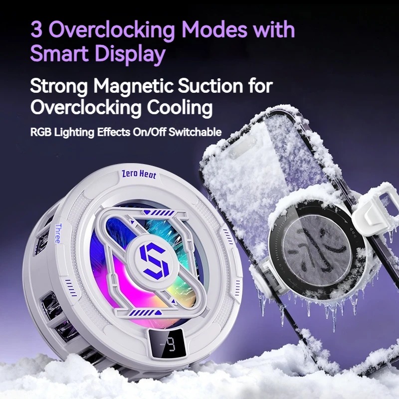 Мобильный AI-кулер K52 с магни – обзор и цена Gaming Accessories Rgb