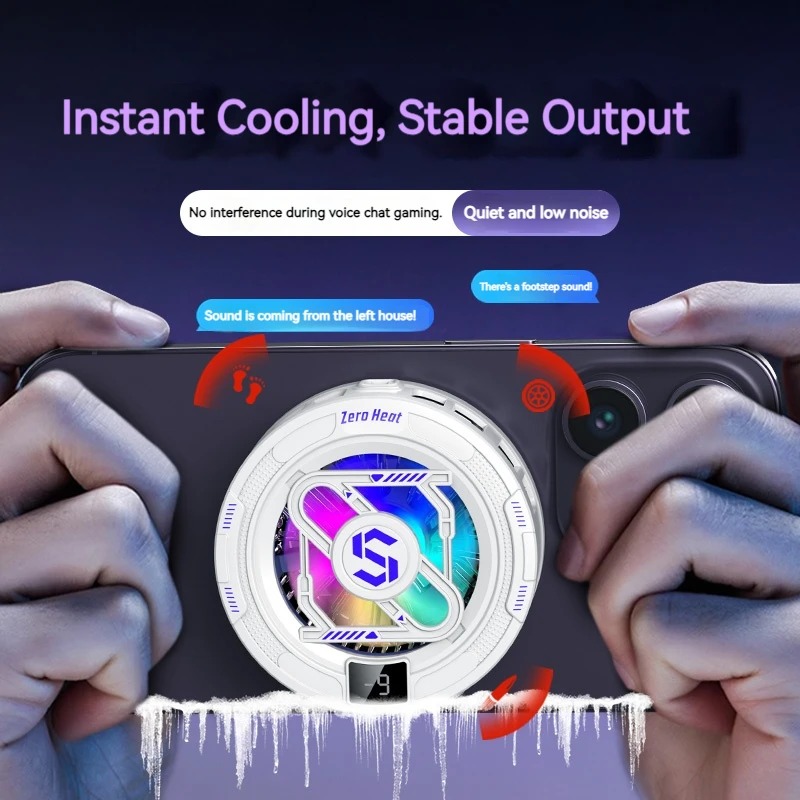Мобильный AI-кулер K52 с магни – обзор и цена Gaming Accessories Rgb
