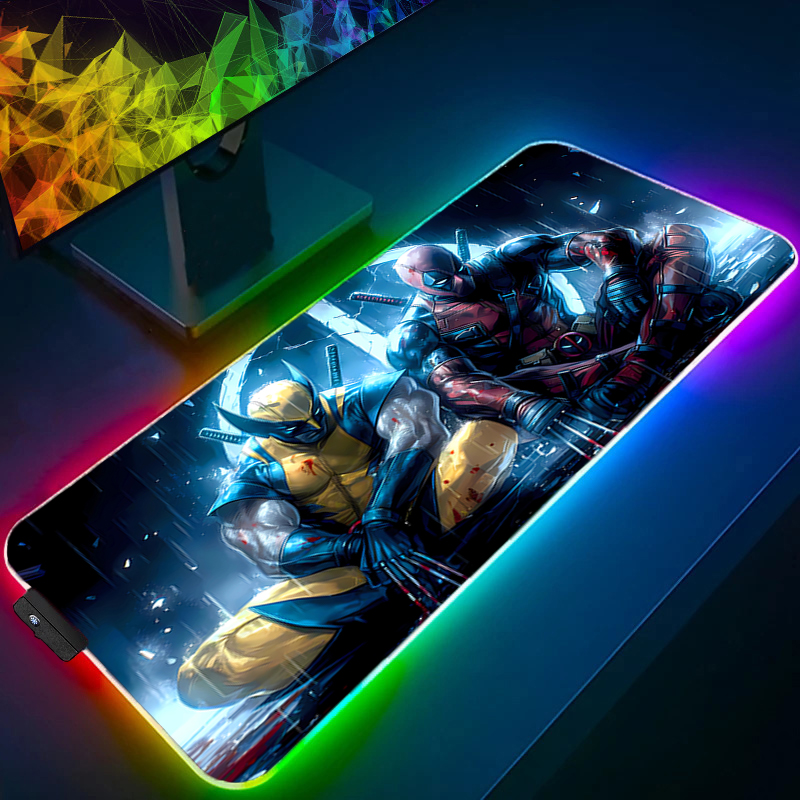 Светодиодный коврик для мыши,  – обзор и цена Gaming Accessories Rgb
