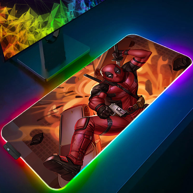 Светодиодный коврик для мыши,  – обзор и цена Gaming Accessories Rgb