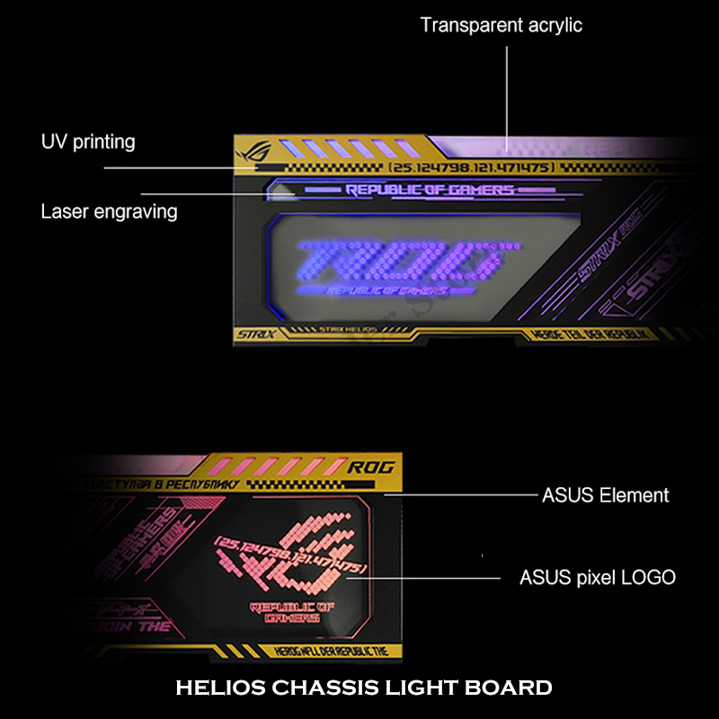 RGB зеркальный корпус для ПК,  – обзор и цена Gaming Accessories Rgb