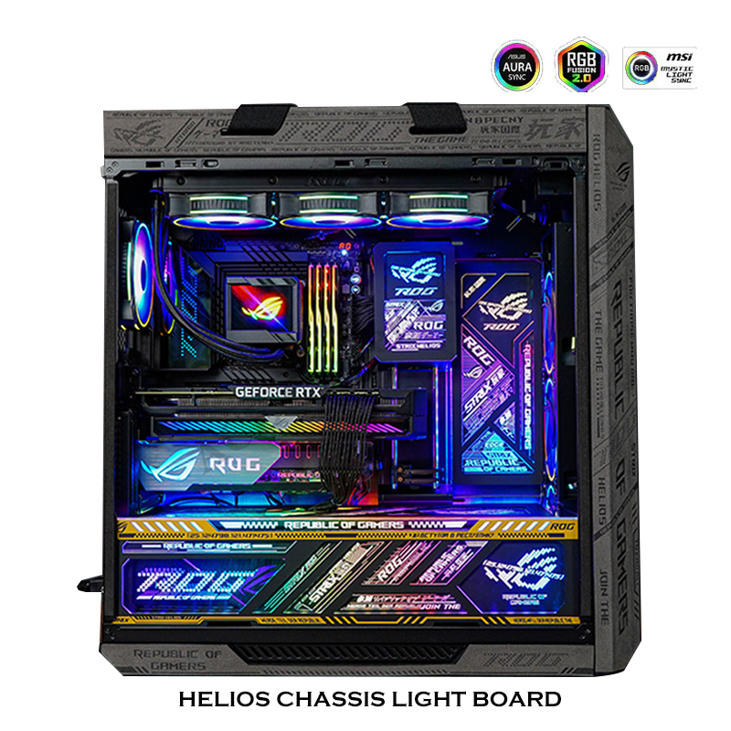 RGB зеркальный корпус для ПК,  – обзор и цена Gaming Accessories Rgb