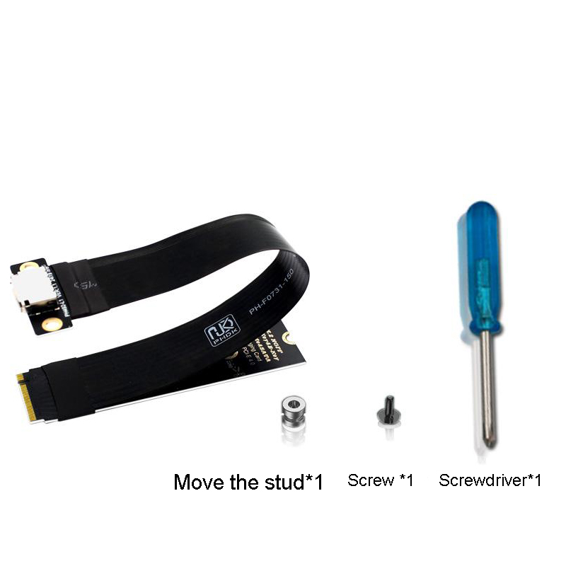 Удлинительный кабель M.2 NVME  – обзор и цена Pcie Extension Cable