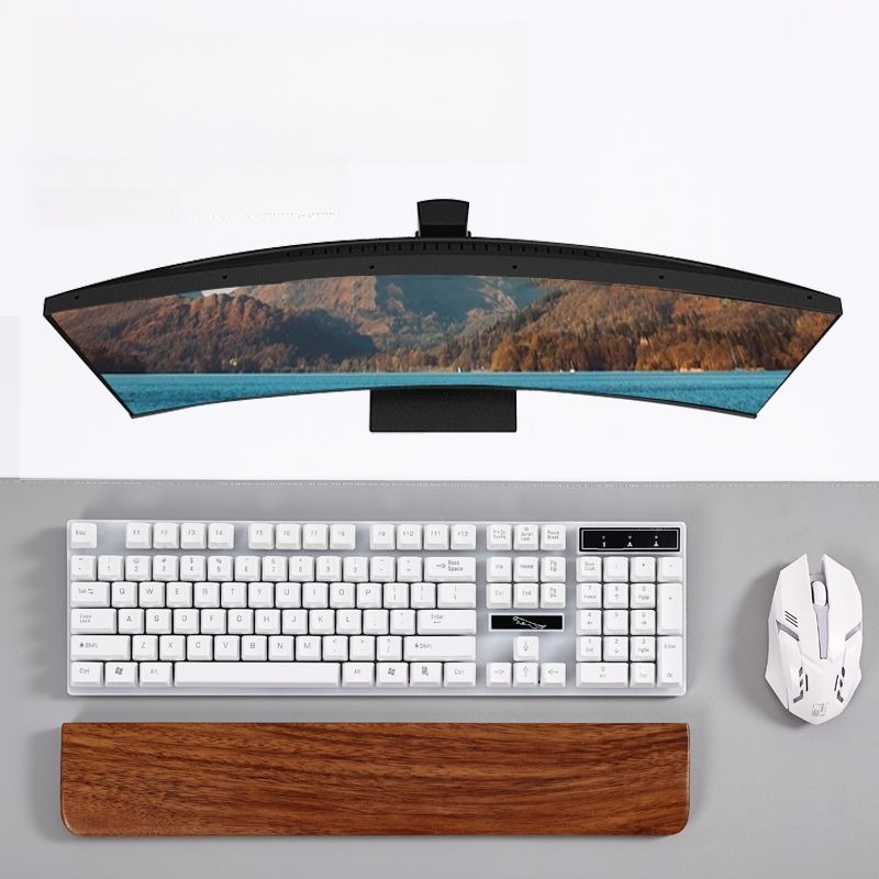 Клавиатура из цельного дерева, – обзор и цена Wrist Rest Ergonomic