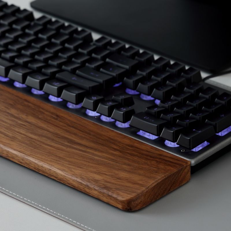 Клавиатура из цельного дерева, – обзор и цена Wrist Rest Ergonomic