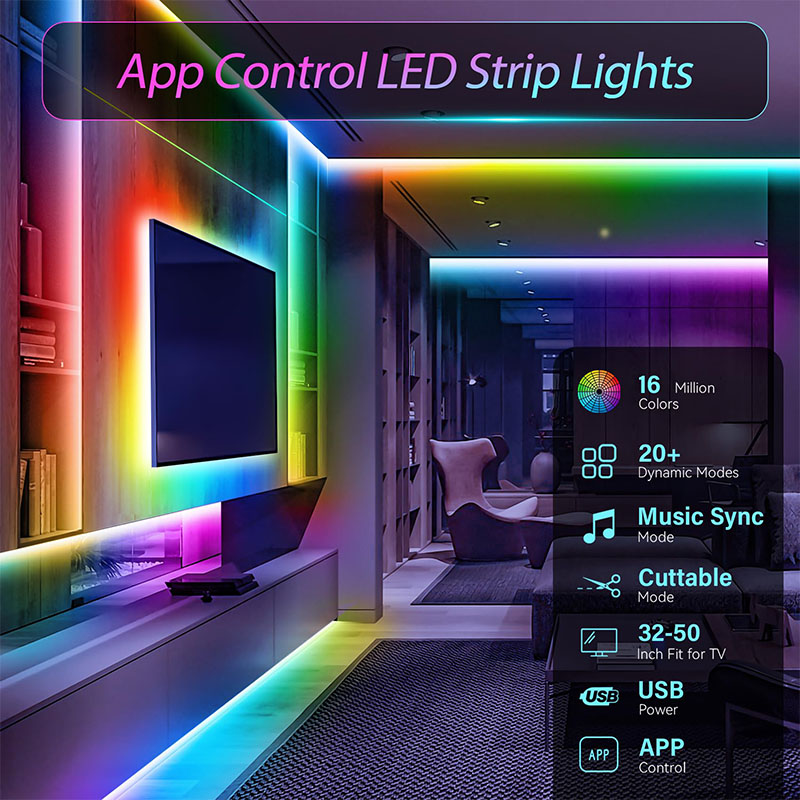USB RGB LED-лента SMD3535 с уп – обзор и цена Gaming Accessories Rgb