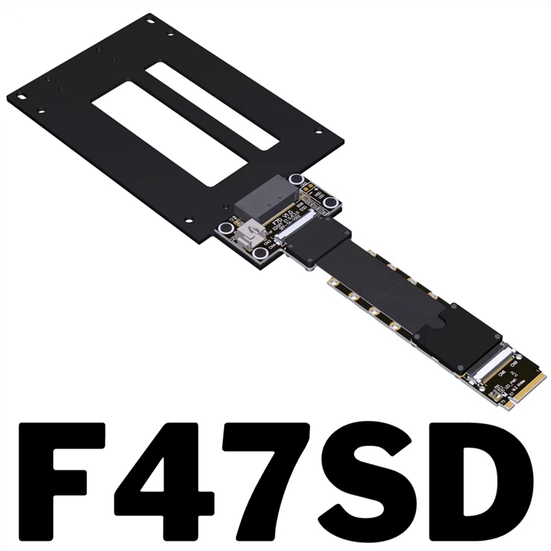 F47SD M.2 NVMe to E1.S/E3.S Уд – обзор и цена Pcie Extension Cable